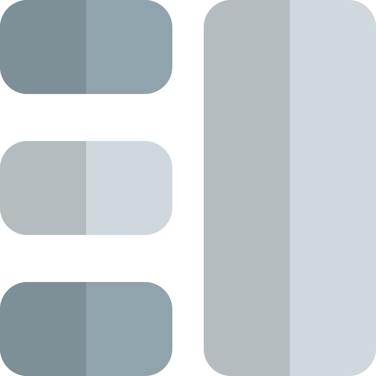 contenuto con colonna icon