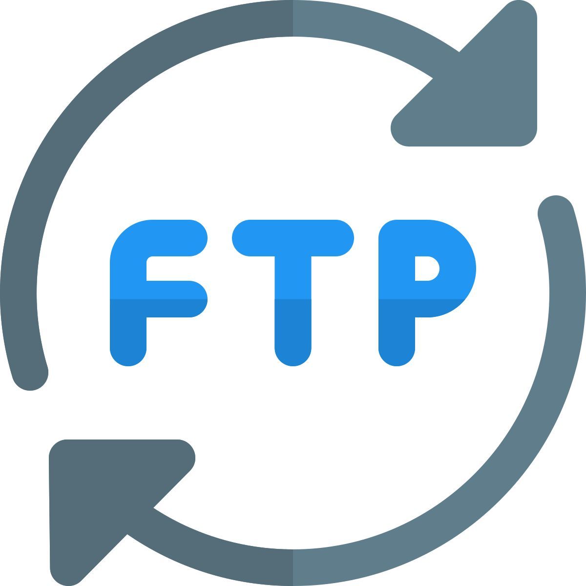 ftp synchronization icon