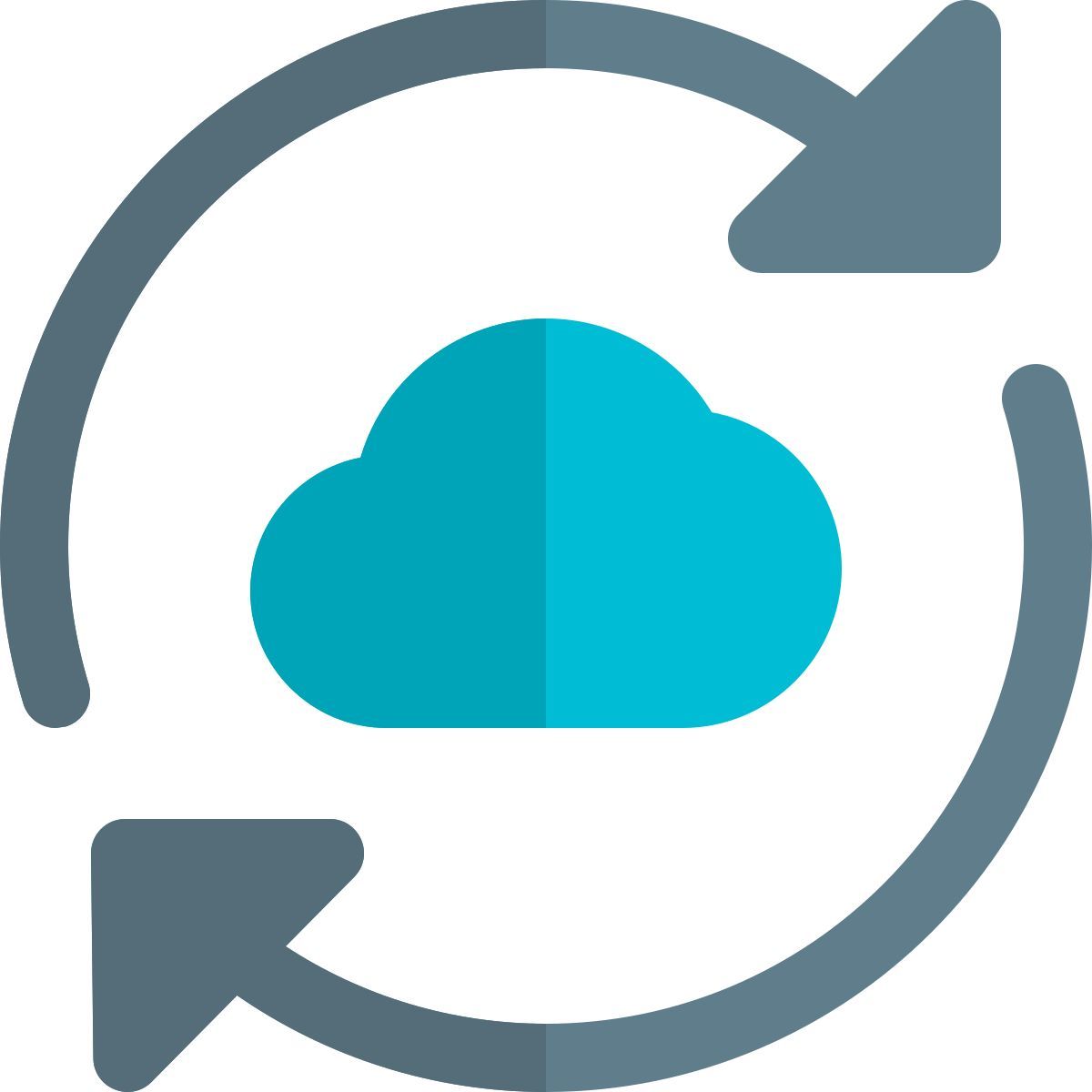 cloud synchronization icon