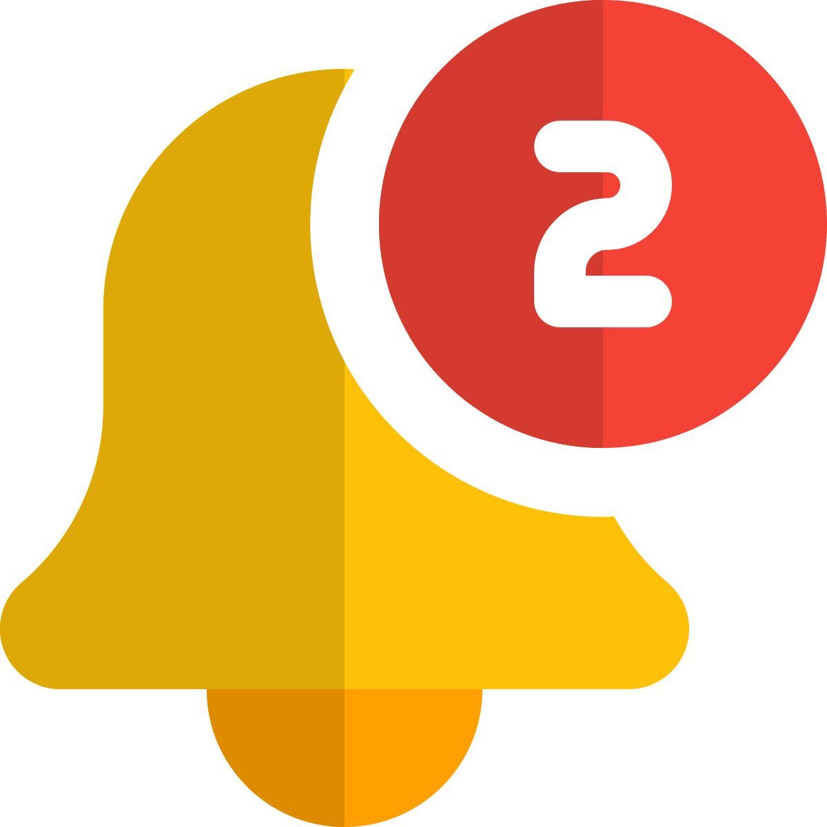 two notifications icon