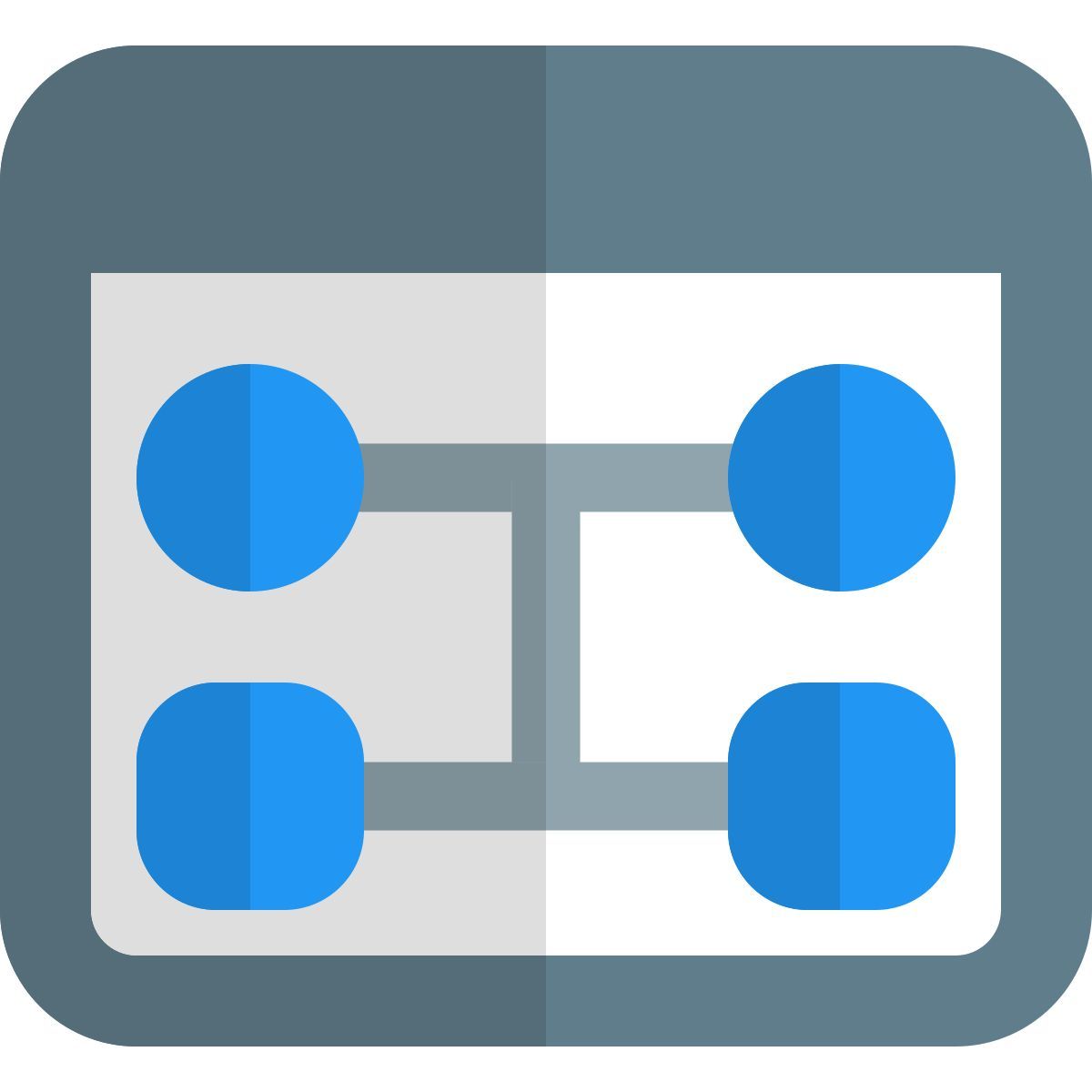 web flussdiagramm icon