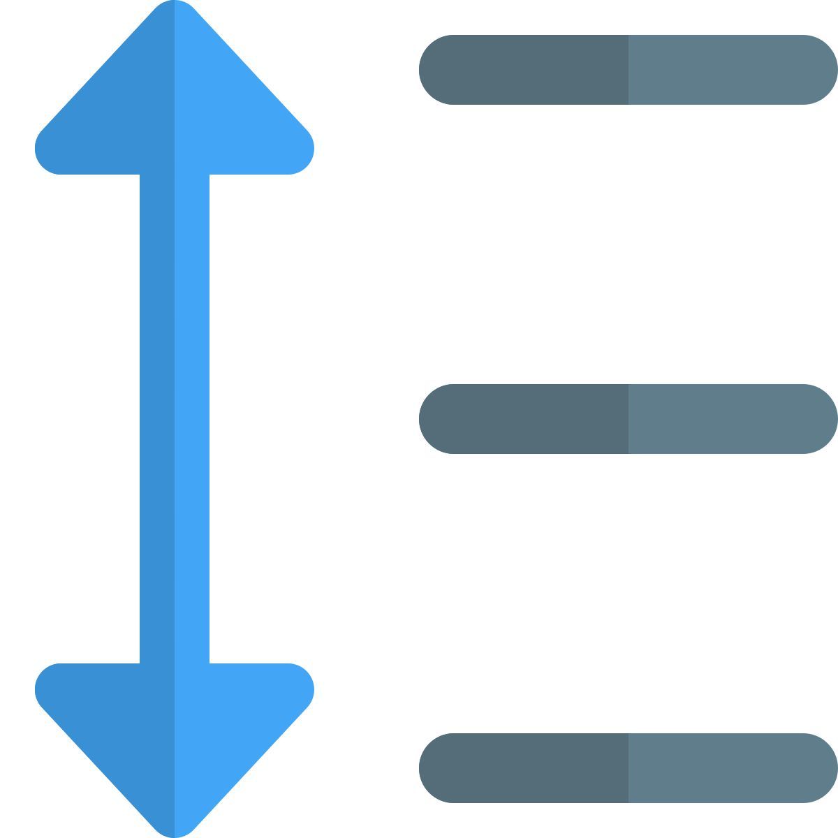 text line spacing gap document format alignment tool icon