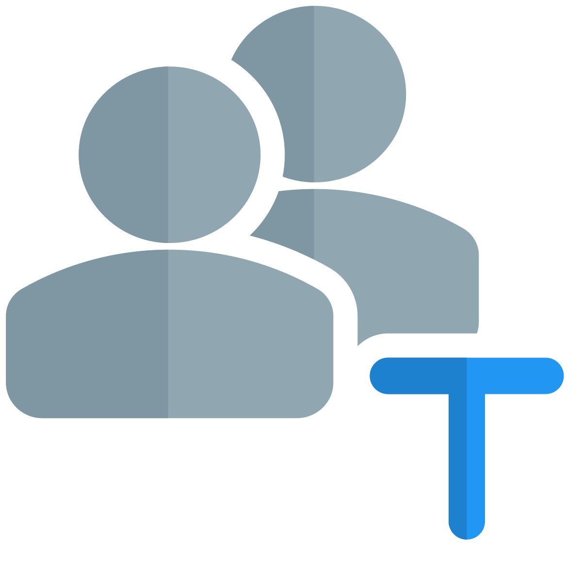 testo di gruppo icon