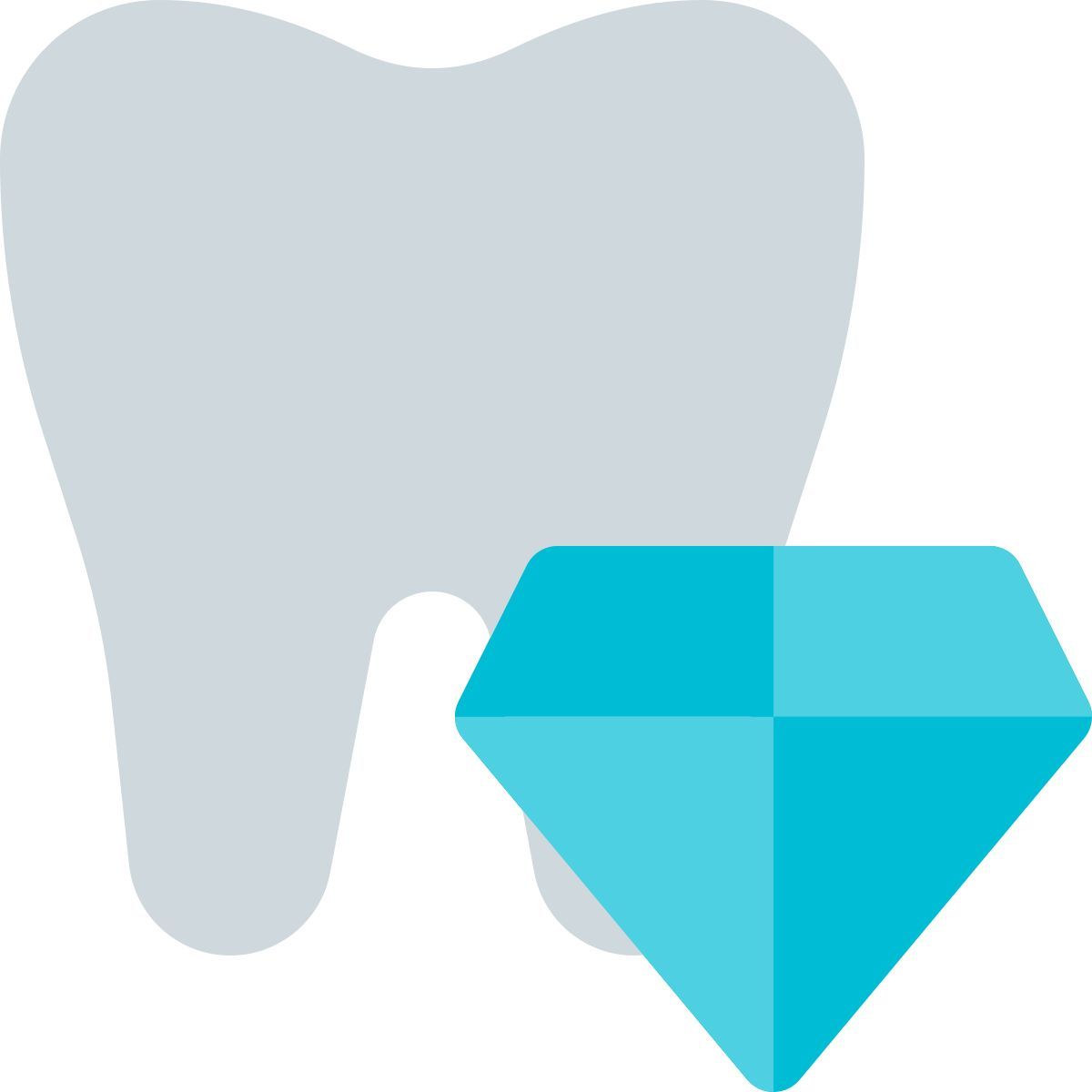 tooth gem icon