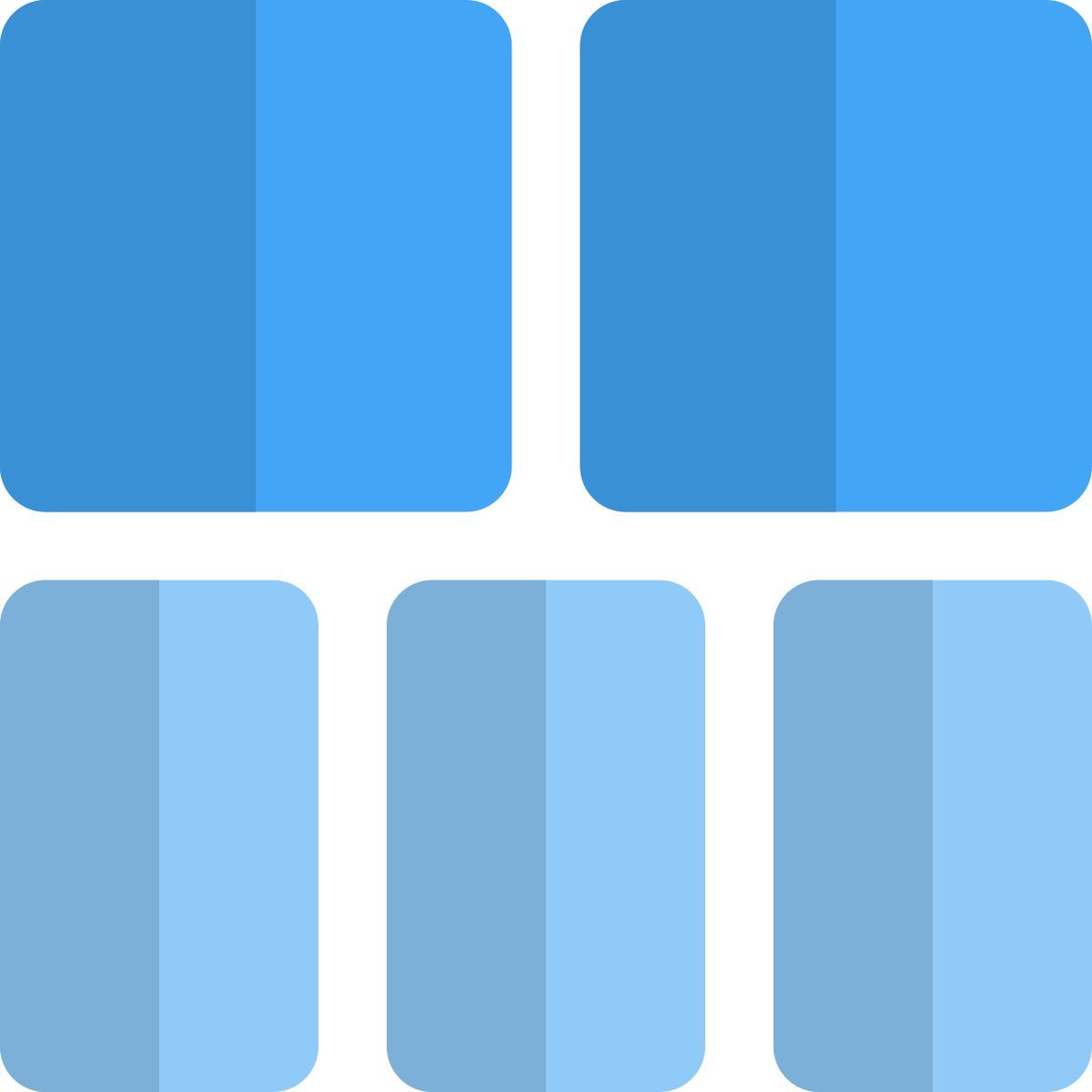 segmented table icon