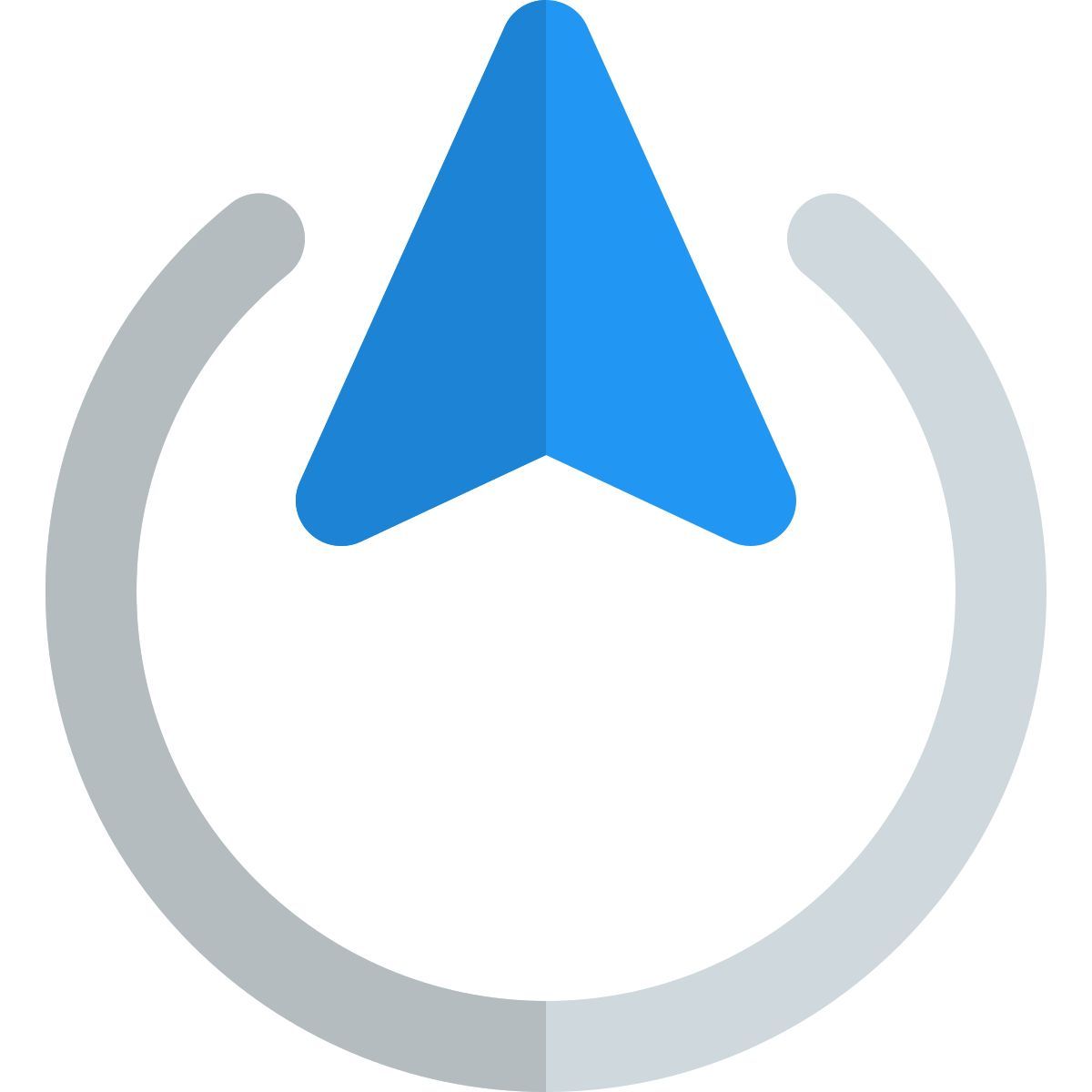 round selection cursor icon