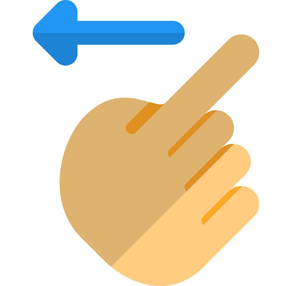 왼쪽으로 스와이프 icon