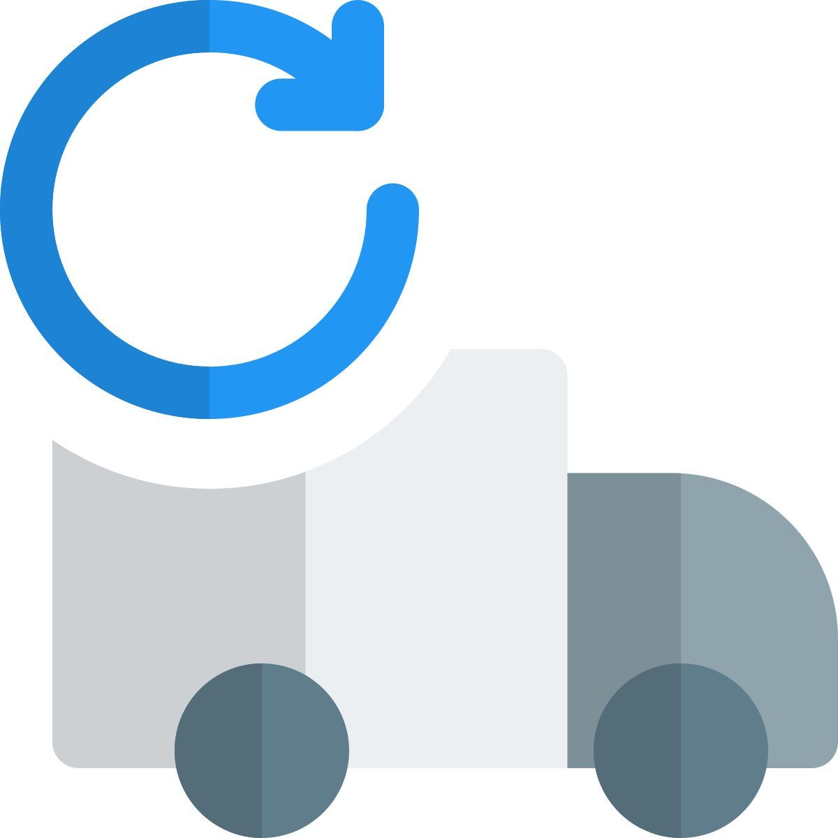 returning truck icon