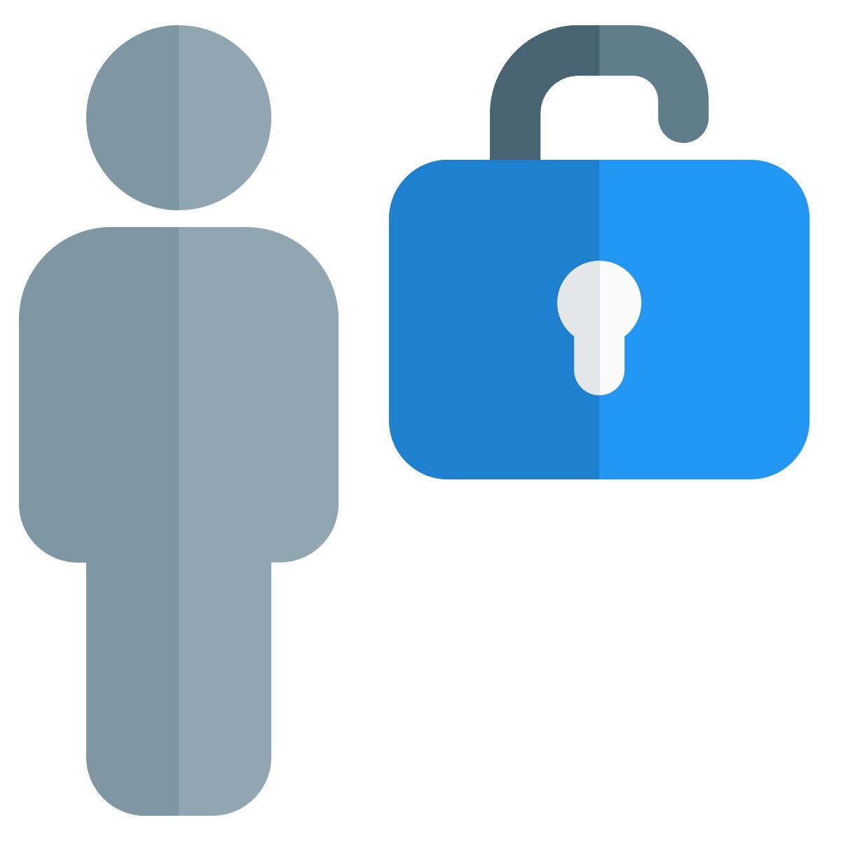 unlocking the access to the employee list from web portal icon