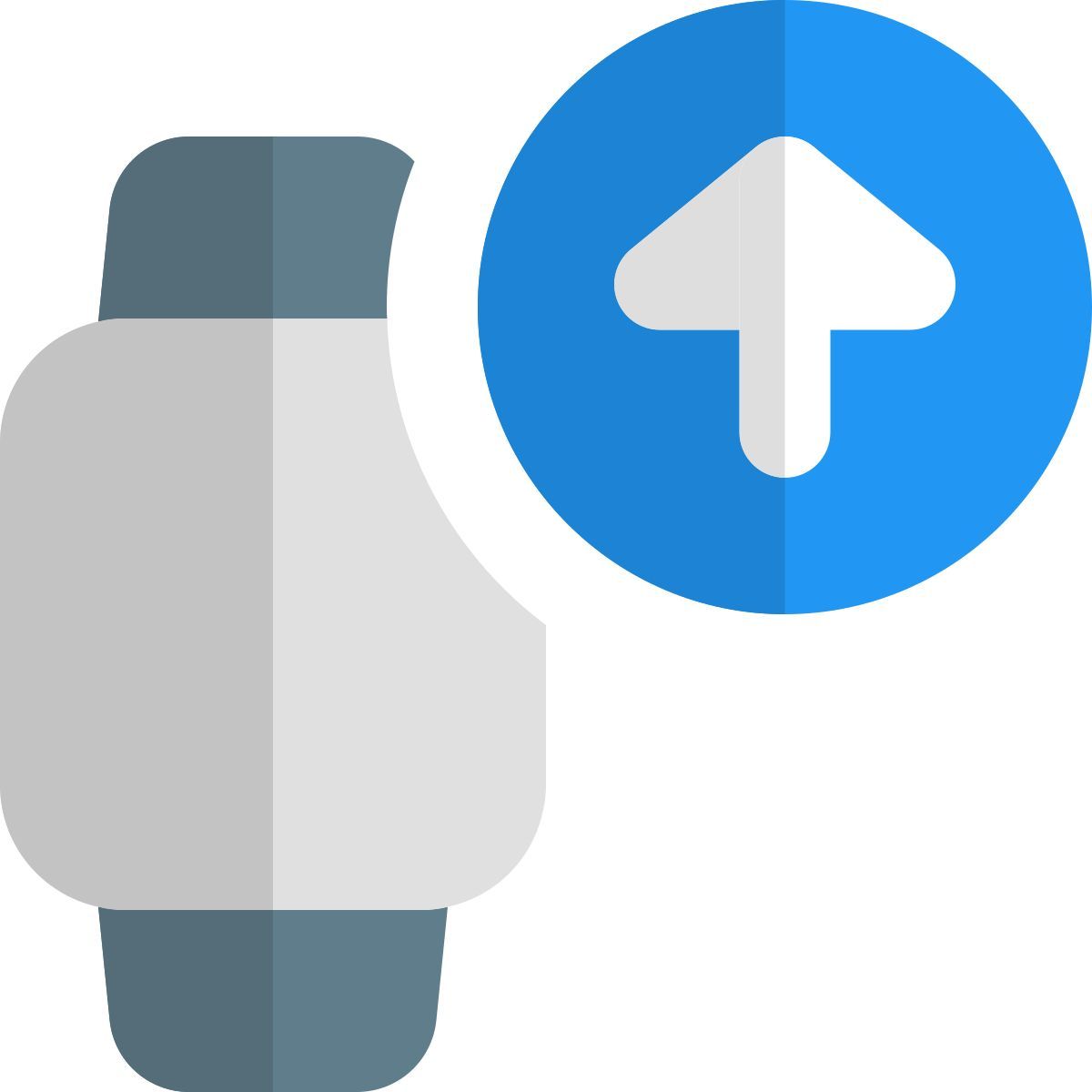 smartwatch data upload icon