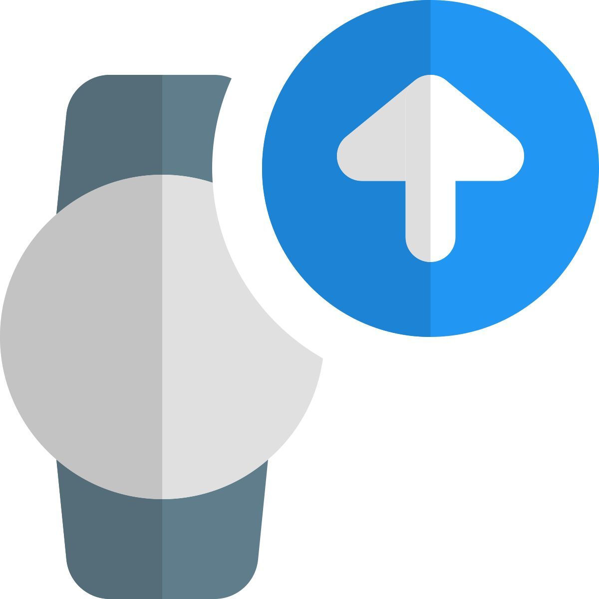 smartwatch data upload icon