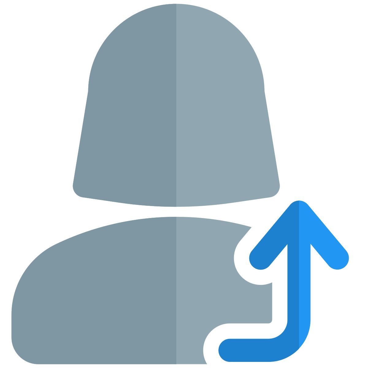 uploading content on a social media group online icon