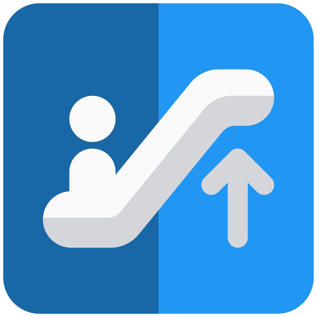 escalator up icon