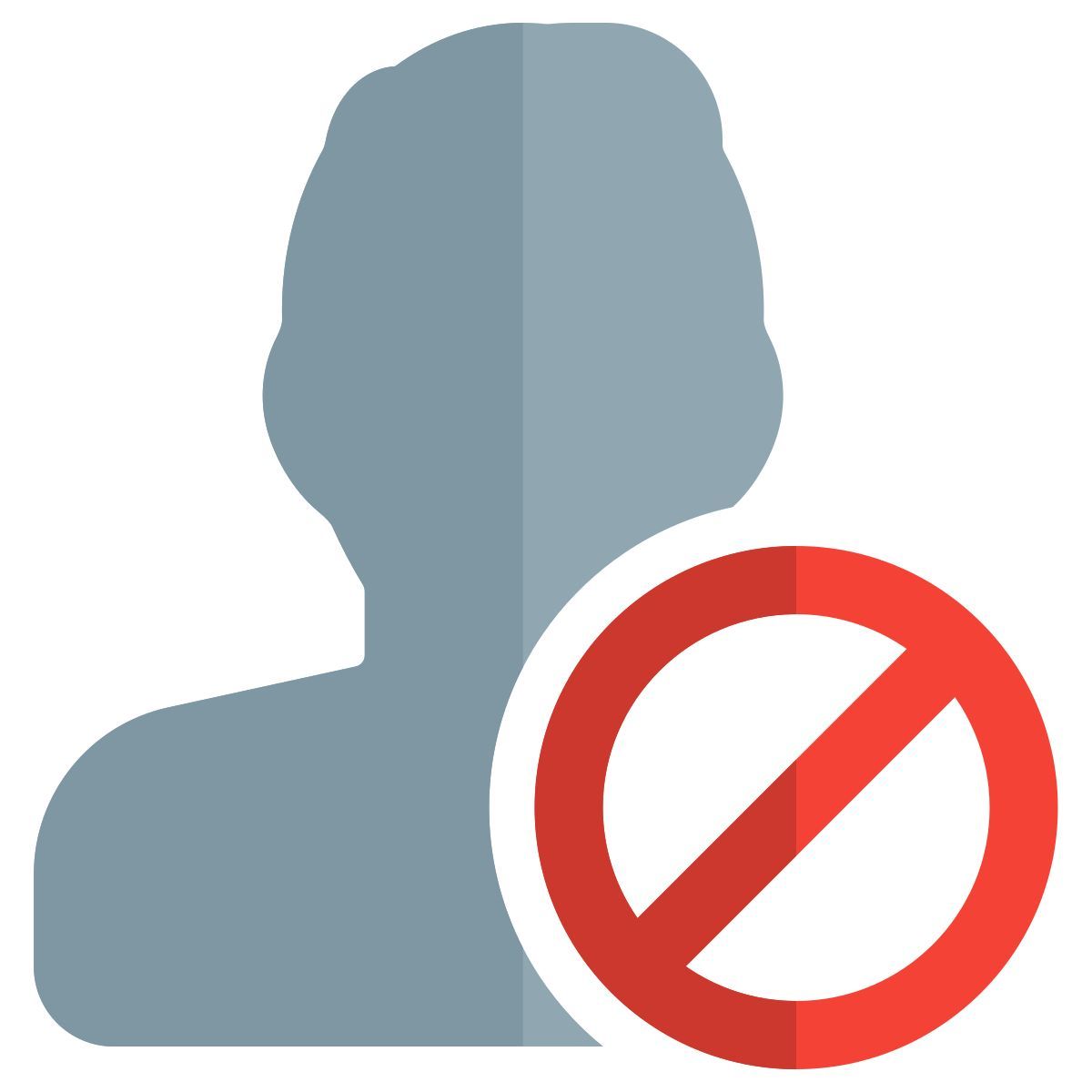 utilisateur bloqué icon