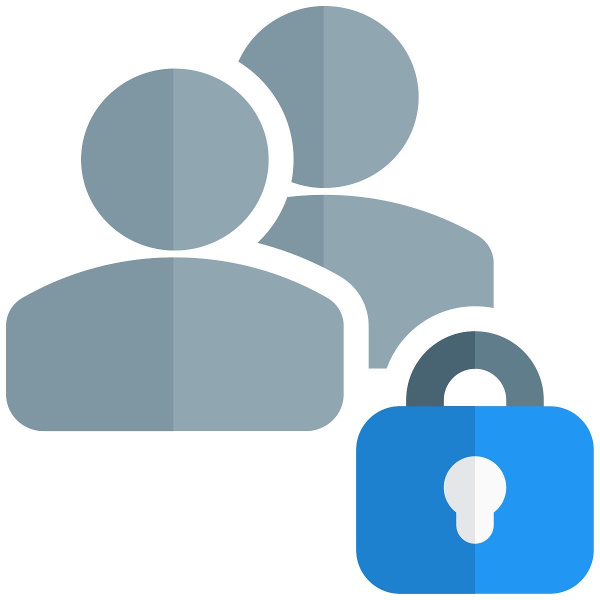 sécurité du groupe icon