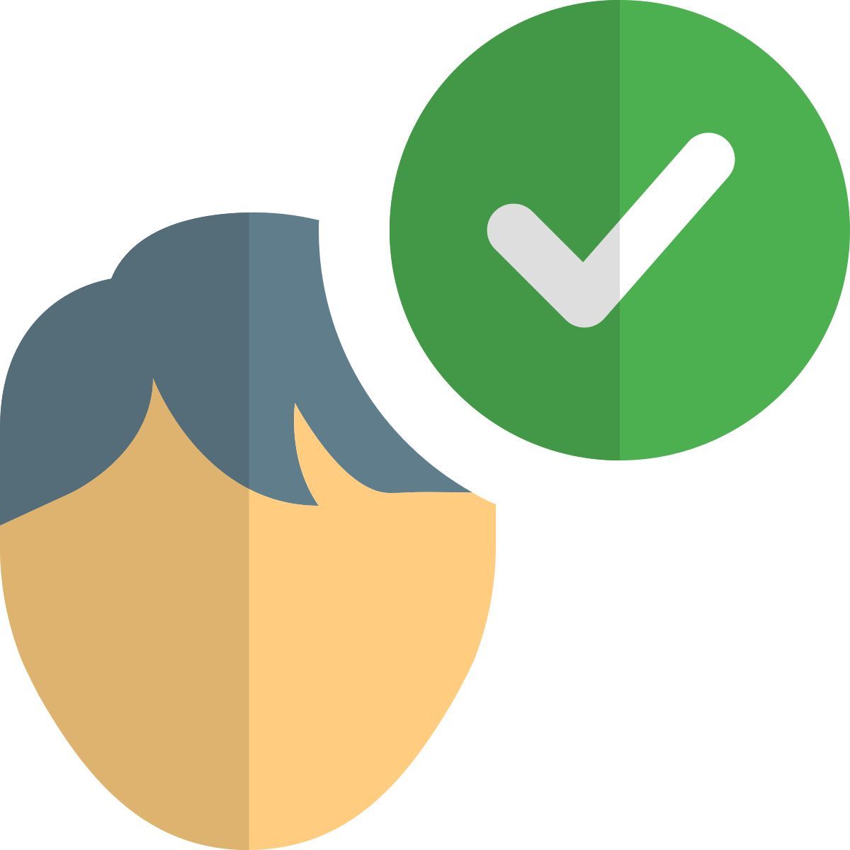 verified face icon