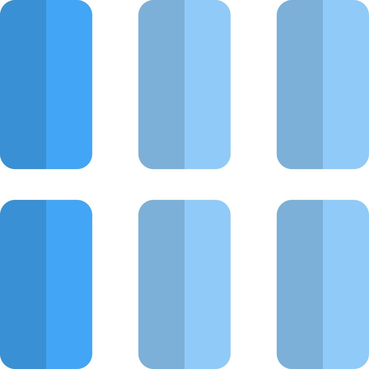 vertical grid icon