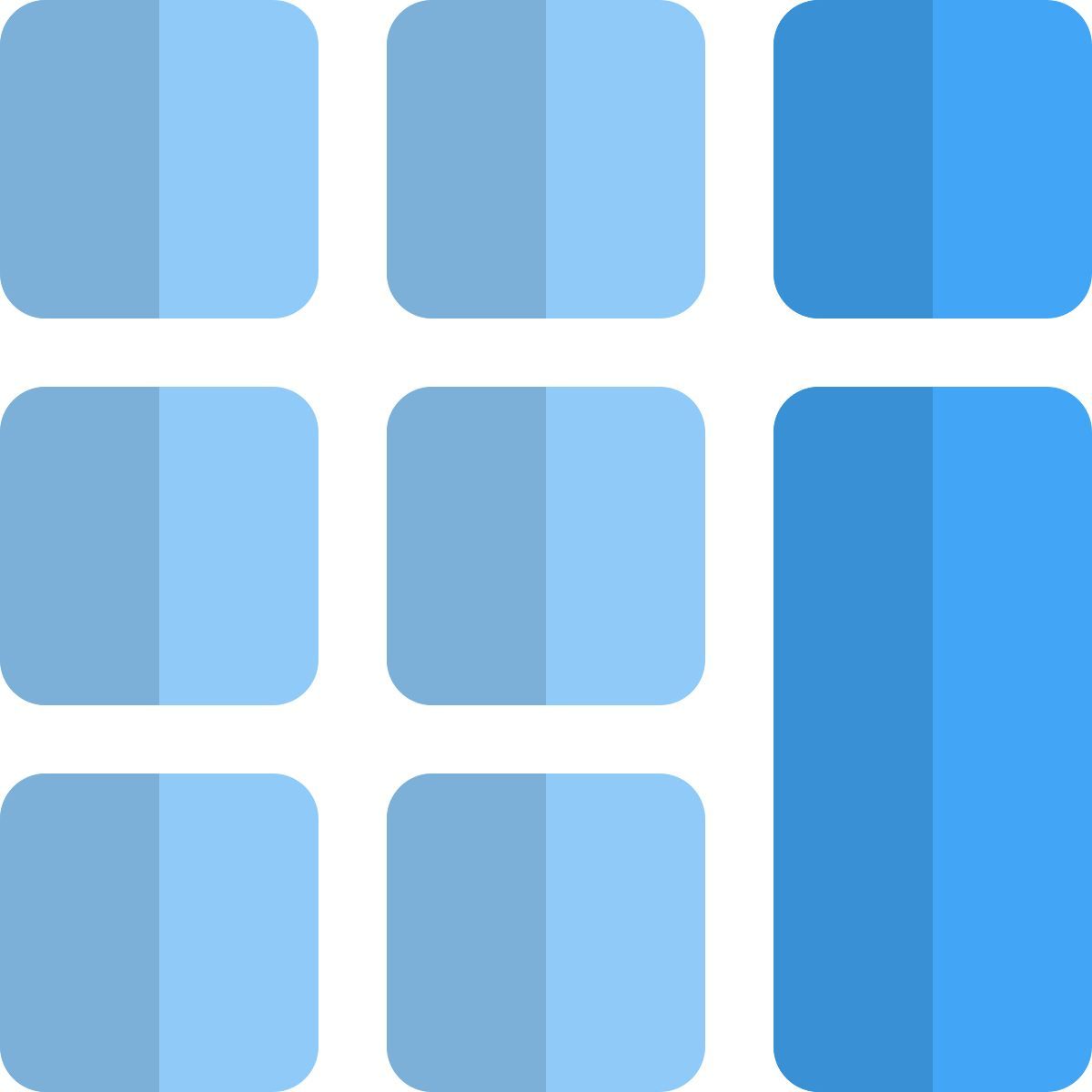 table with grid icon
