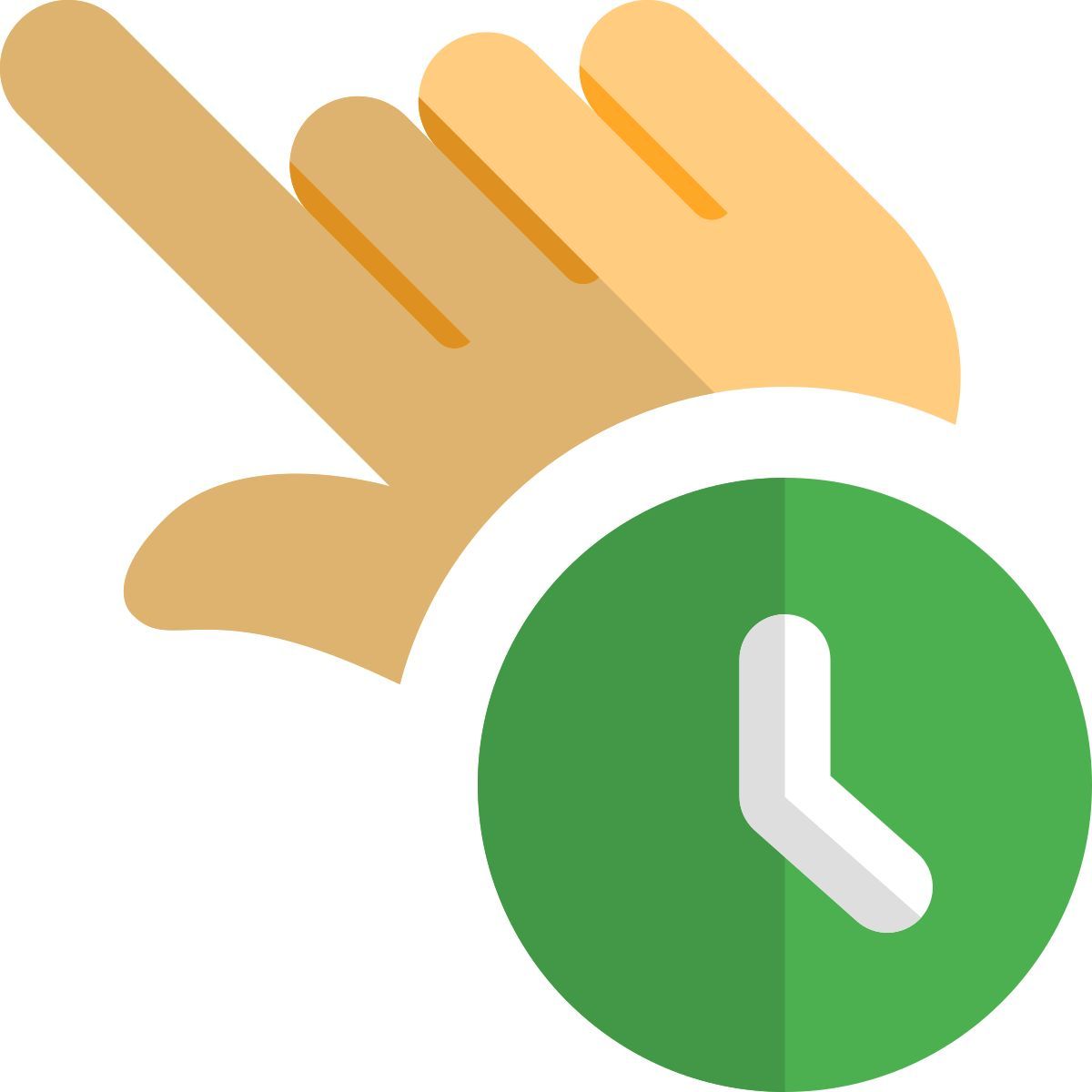 press and hold icon