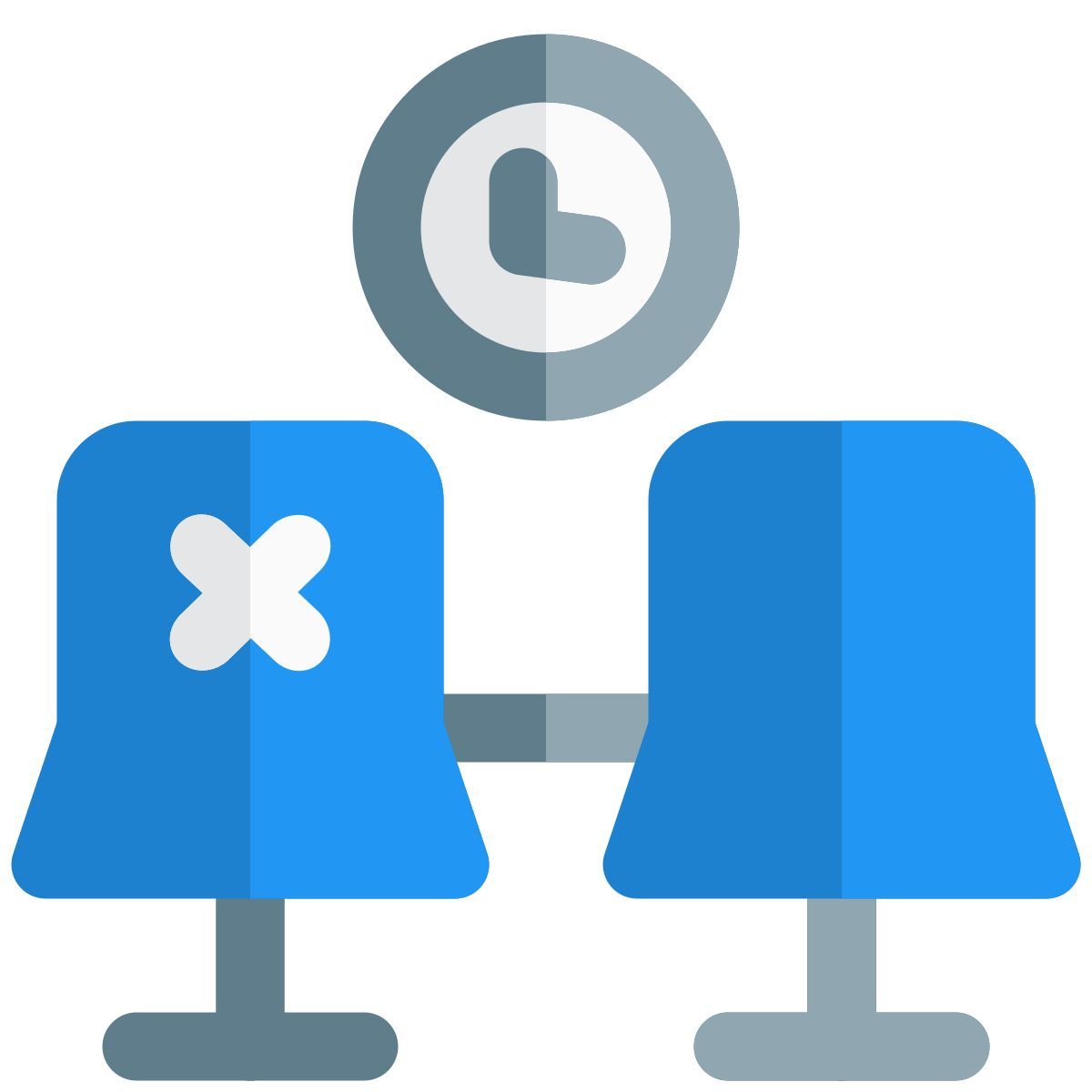 候诊室保持距离 icon