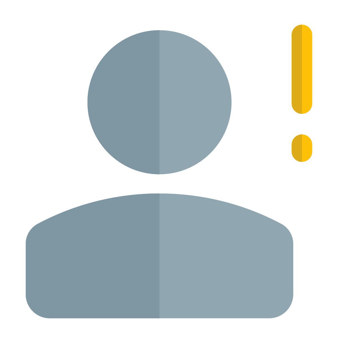 사용자 경고 icon