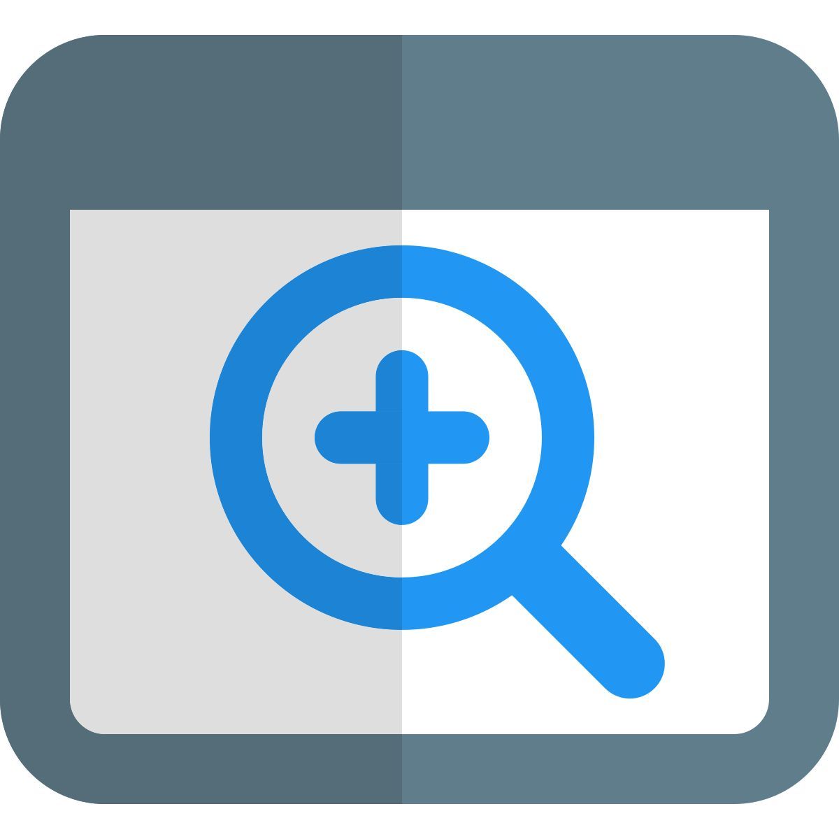 browser zoom in icon