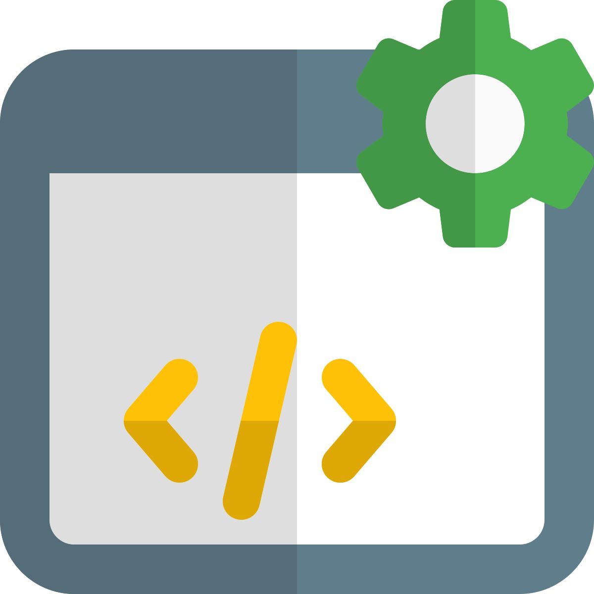 code settings web icon