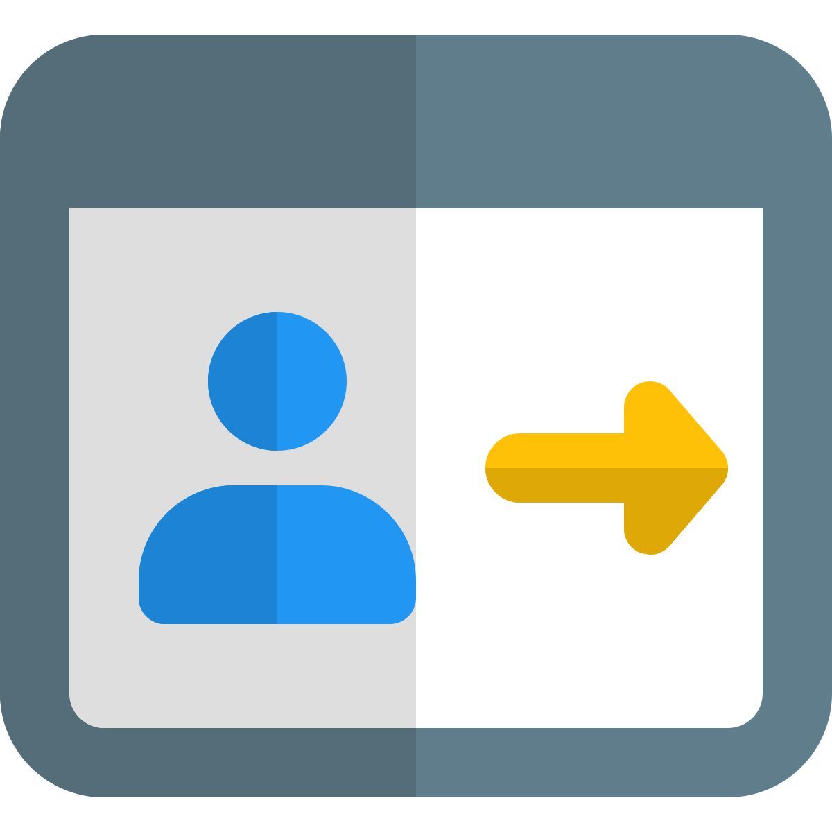 로그아웃 페이지 icon