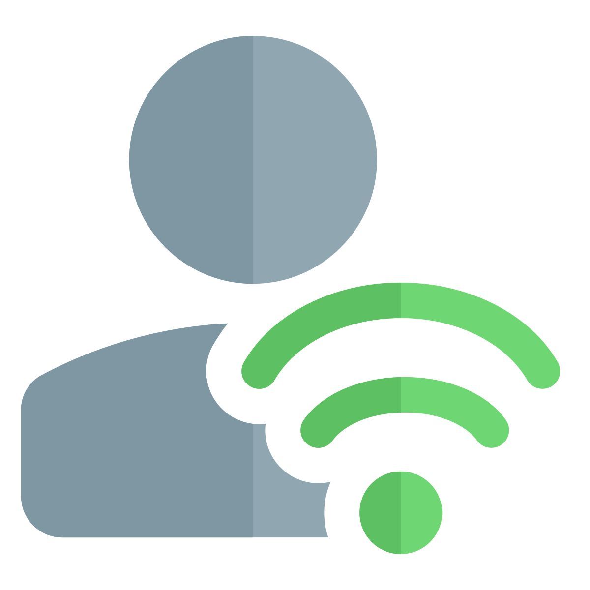 wlan benutzer icon