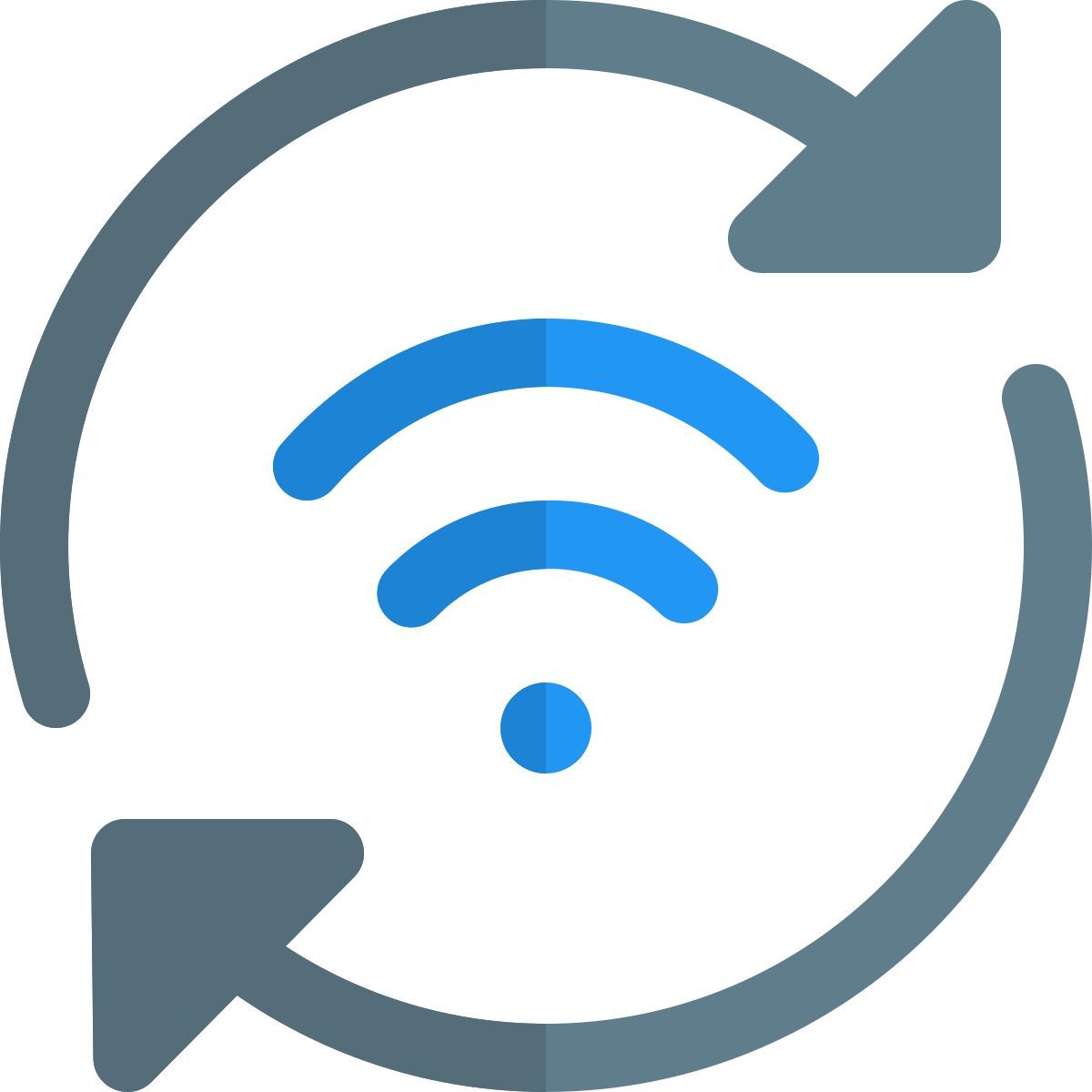 wi fi synchronization icon