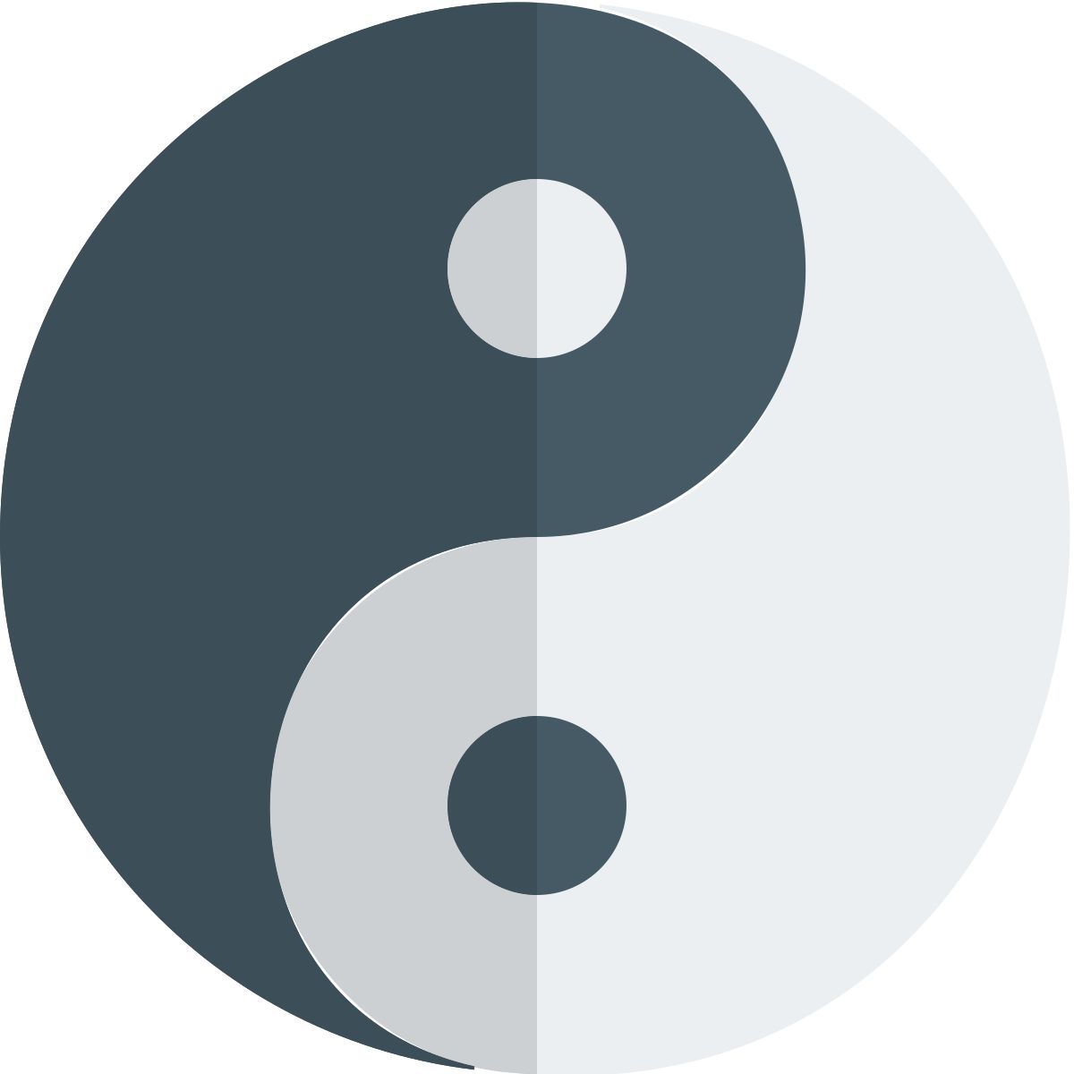 yin yang symbol icon