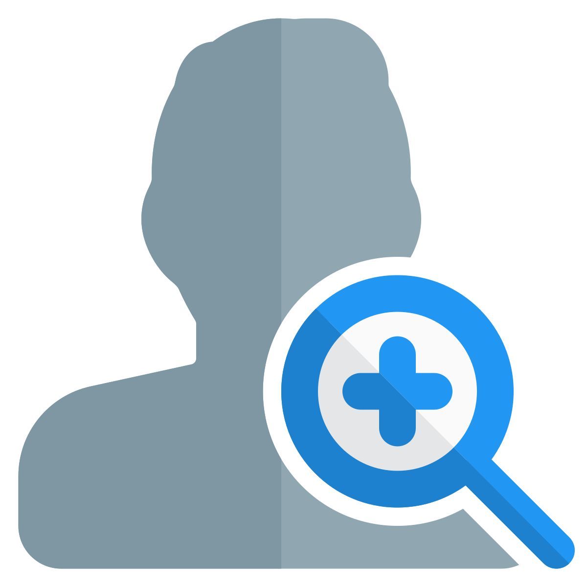 benutzer vergrößern icon