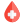 external blood-bank-with-droplet-and-plus-logotype-layout-hospital-shadow-tal-revivo icon