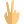 external victory-or-peace-with-two-finger-hand-gesture-votes-shadow-tal-revivo icon