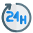 external 24-hours-service-available-round-the-clock-hotel-shadow-tal-revivo icon