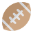 external american-football-oval-shape-ball-layout-indication-sport-shadow-tal-revivo icon