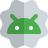 external android-humanoid-shape-badge-or-sticker-layout-development-shadow-tal-revivo icon