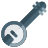 external banjo-music-instrument-like-guitar-with-the-round-shape-at-bottom-instrument-shadow-tal-revivo icon