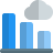 external bar-chart-infographics-on-the-cloud-network-cloud-shadow-tal-revivo icon
