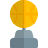 external basketball-game-trophy-with-round-shape-rewards-shadow-tal-revivo icon