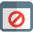 external block-or-banned-sign-in-a-website-maker-tool-landing-shadow-tal-revivo icon