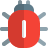 external bug-on-personal-computer-internal-system-isolated-on-whie-background-security-shadow-tal-revivo icon