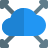 external cloud-computing-system-with-direction-in-all-four-corners-cloud-shadow-tal-revivo icon