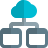 external cloud-server-connected-with-multiple-network-window-server-shadow-tal-revivo icon