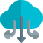 external downlink-from-cloud-network-server-isolated-on-a-white-background-server-shadow-tal-revivo icon
