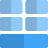 external multiple-screen-with-bottom-bar-menu-layout-grid-shadow-tal-revivo icon
