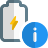 external phone-charging-info-with-battery-life-logotype-battery-shadow-tal-revivo icon