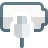 external phone-no-battery-and-requires-charging-with-cable-port-logotype-battery-shadow-tal-revivo icon