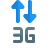 external third-generation-phone-and-internet-connectivity-logotype-mobile-shadow-tal-revivo icon