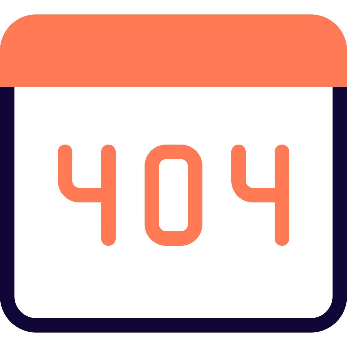 404 error page icon